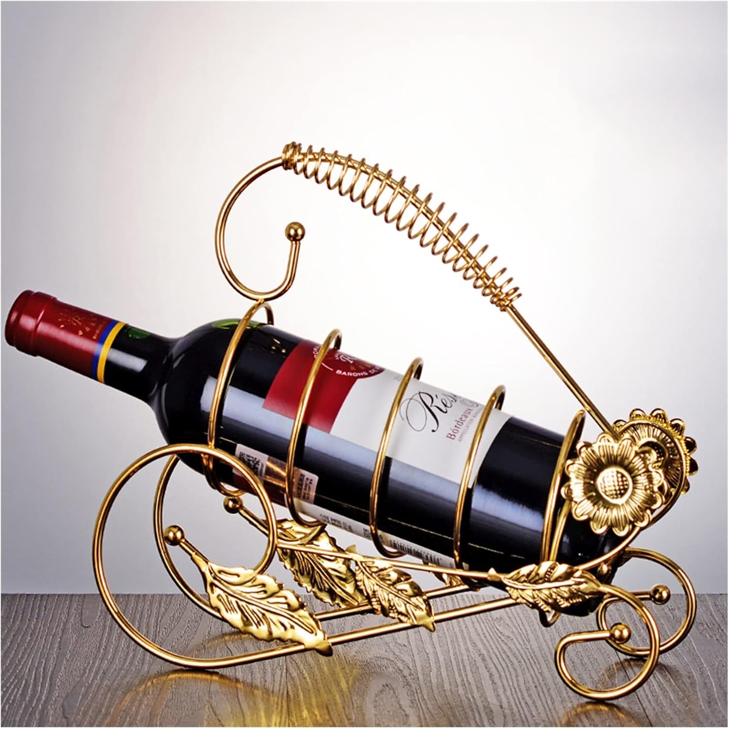 Clarks Wrought Iron Wine Rack Countertop Display