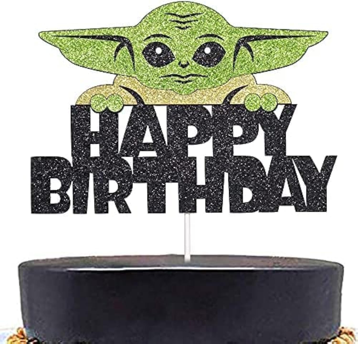 Confetti Star Wars Cake Toppers for Kids Birthday Party