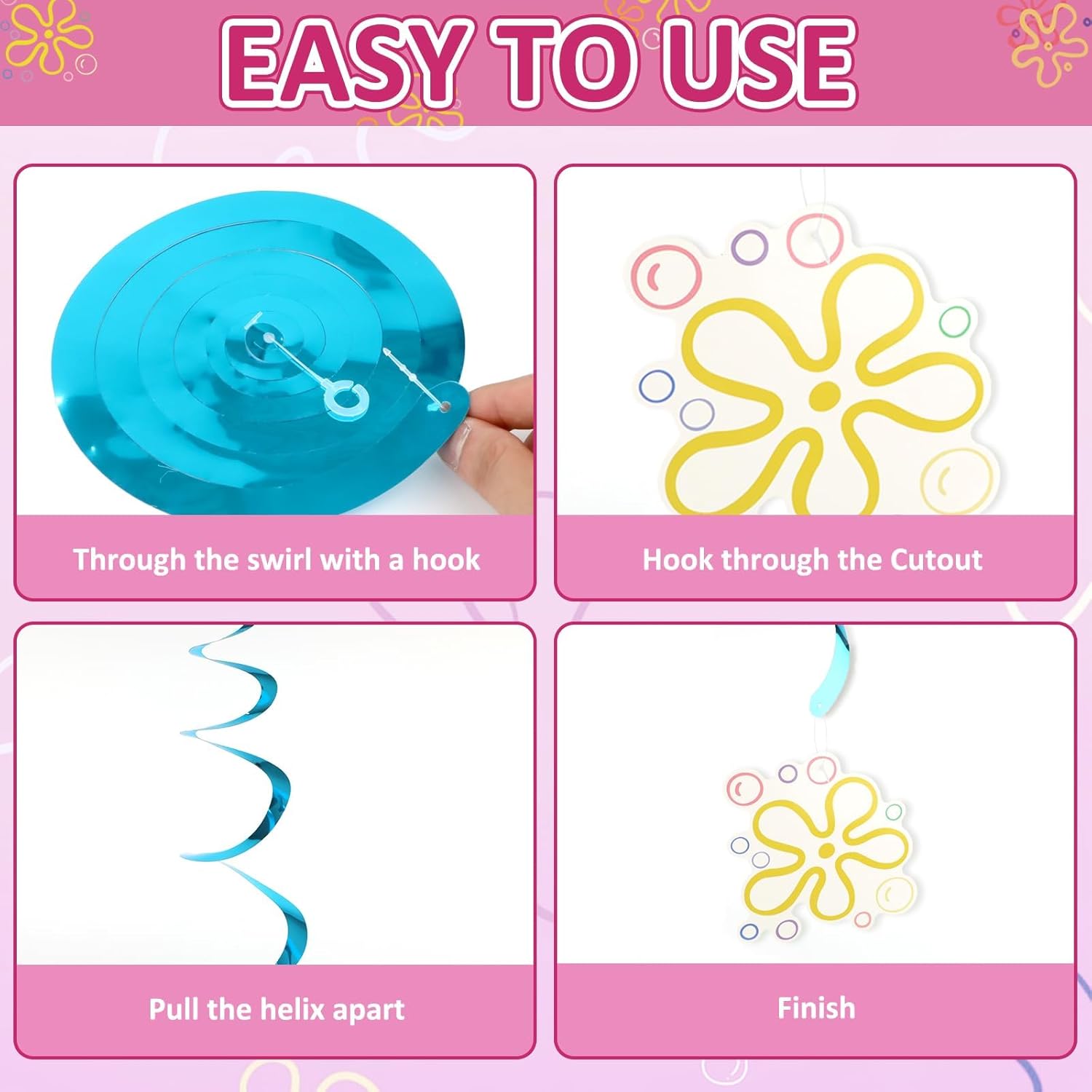 Cogniplay 61PCS Ocean Party Decor Set