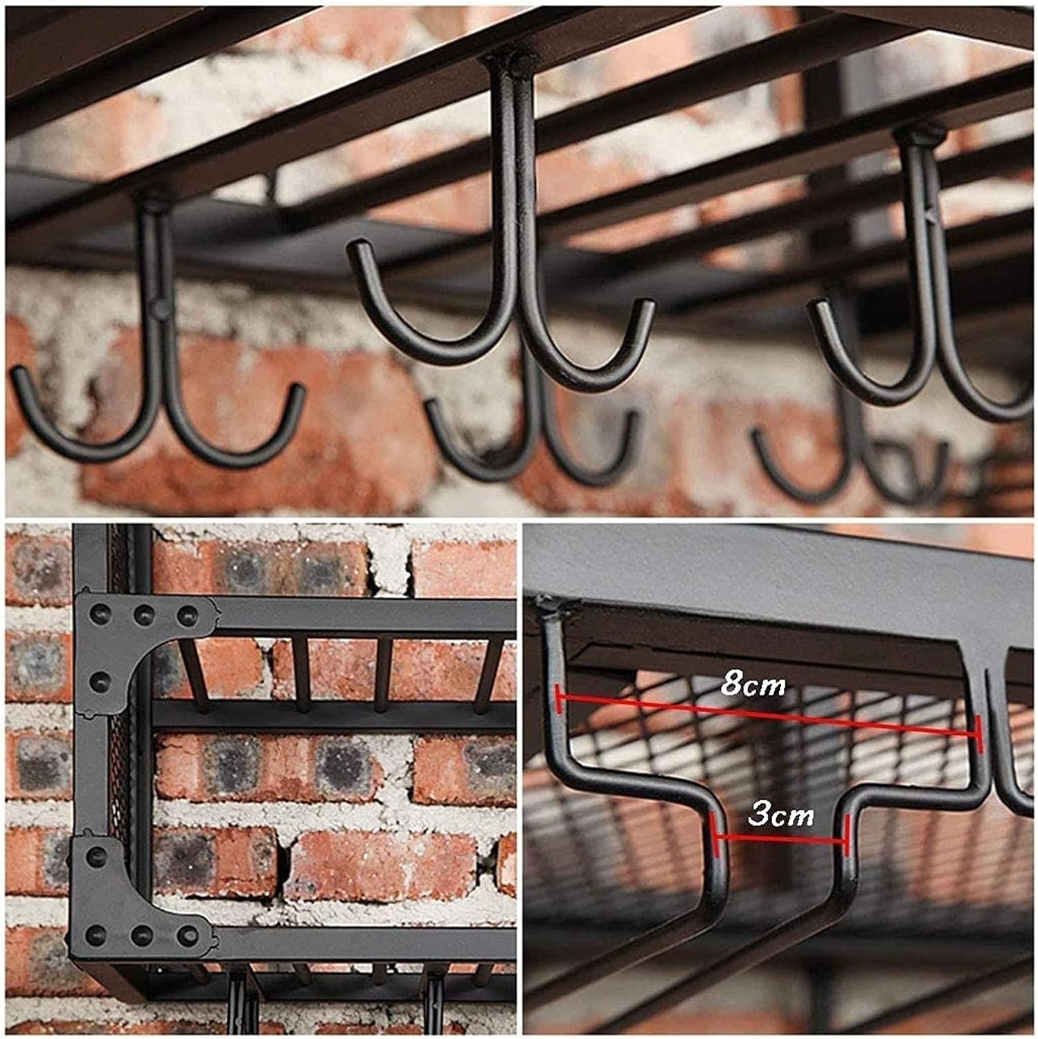 ALDEPO 120CMx30CM Freestanding Wine Rack