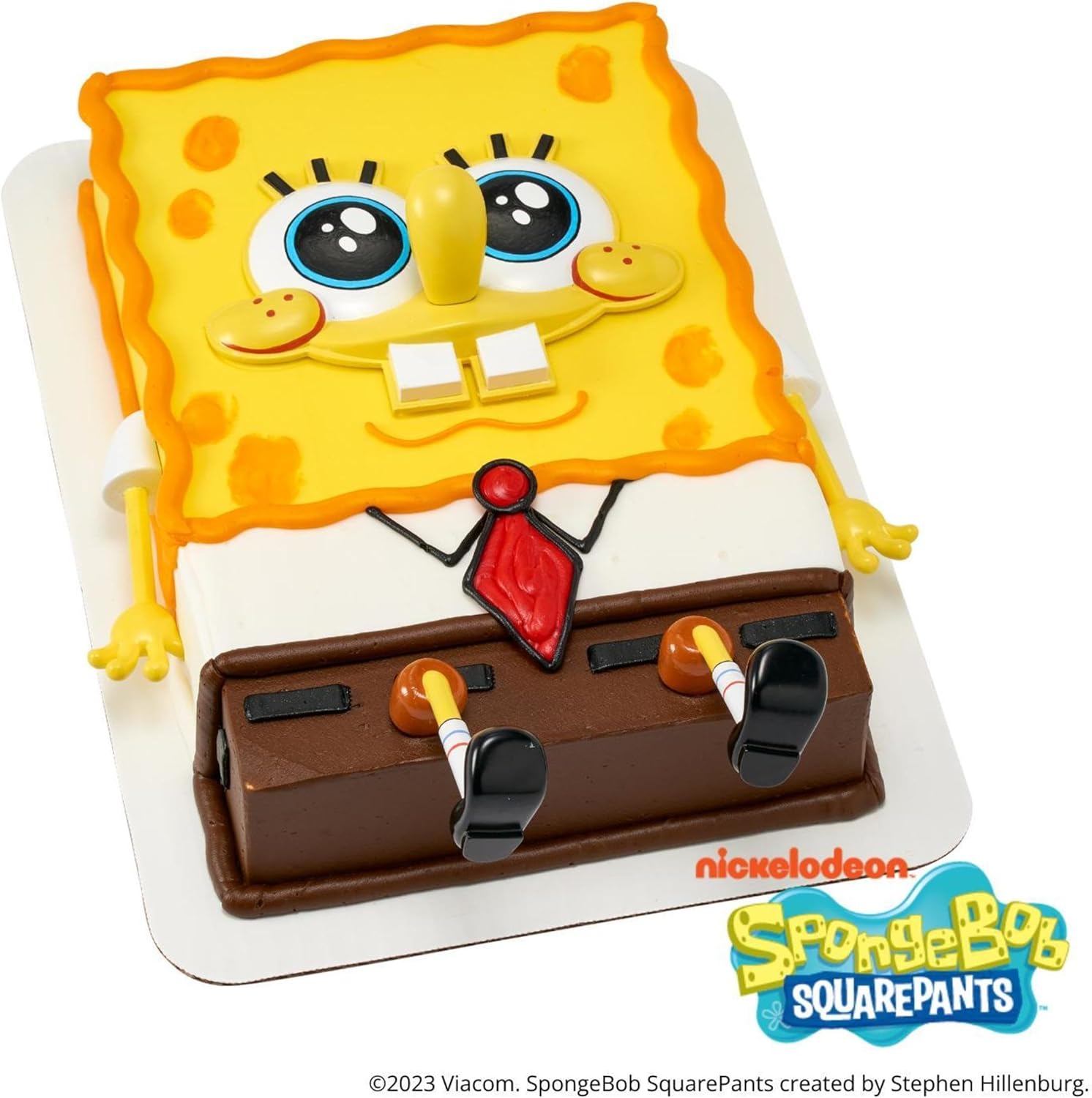 DecoSet SpongeBob SquarePants Cake Topper 5-Piece Set 1