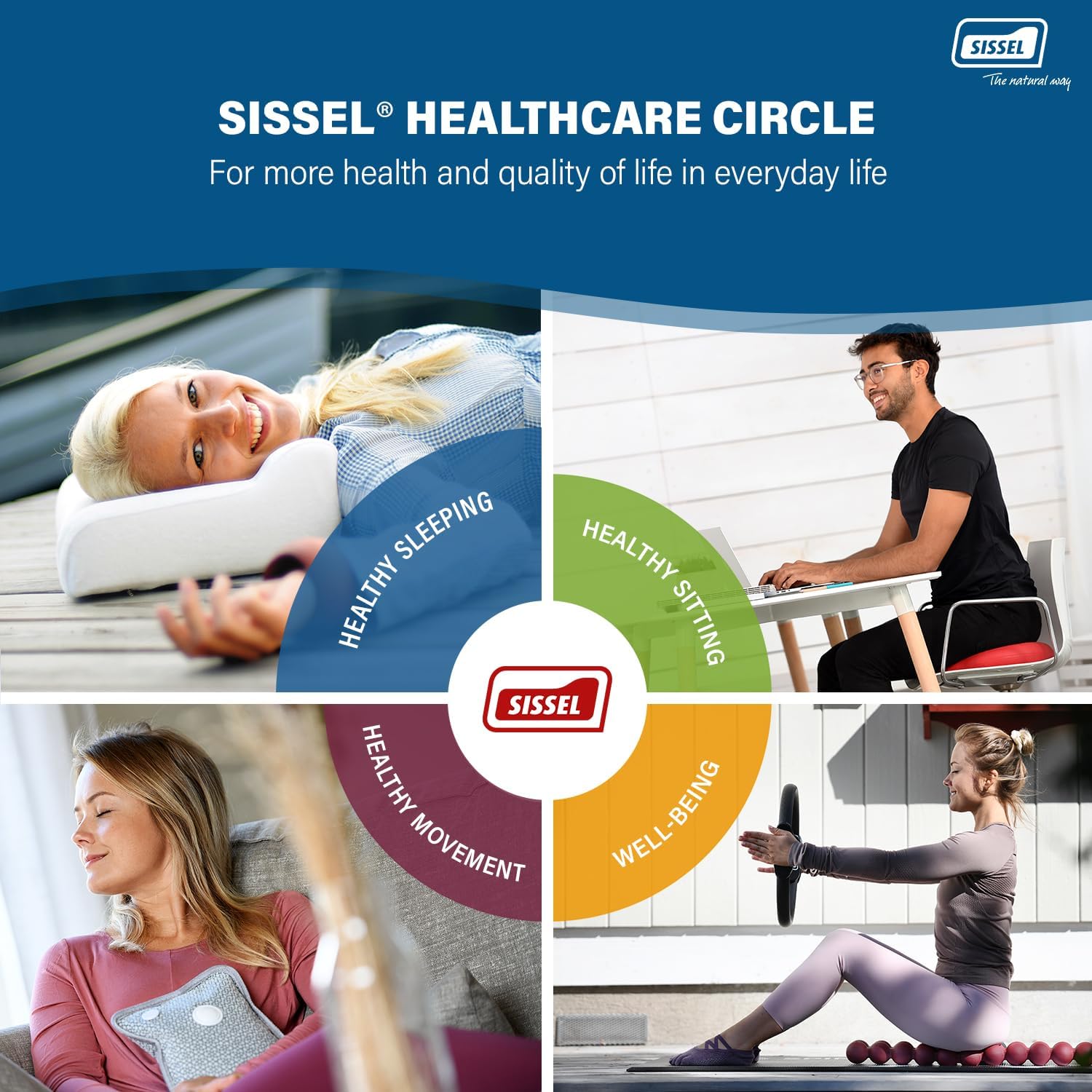 SISSEL Soft Plus Orthopedic Neck Pillow with 5-Year Warranty