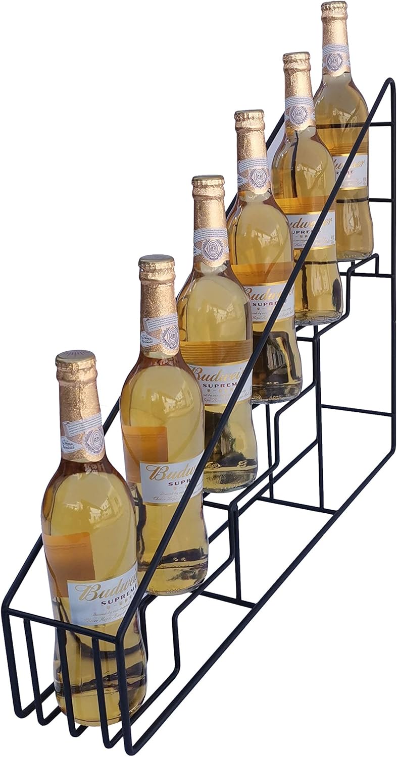 FixtureDisplays 6 Compartment Syrup Bottle Organizer