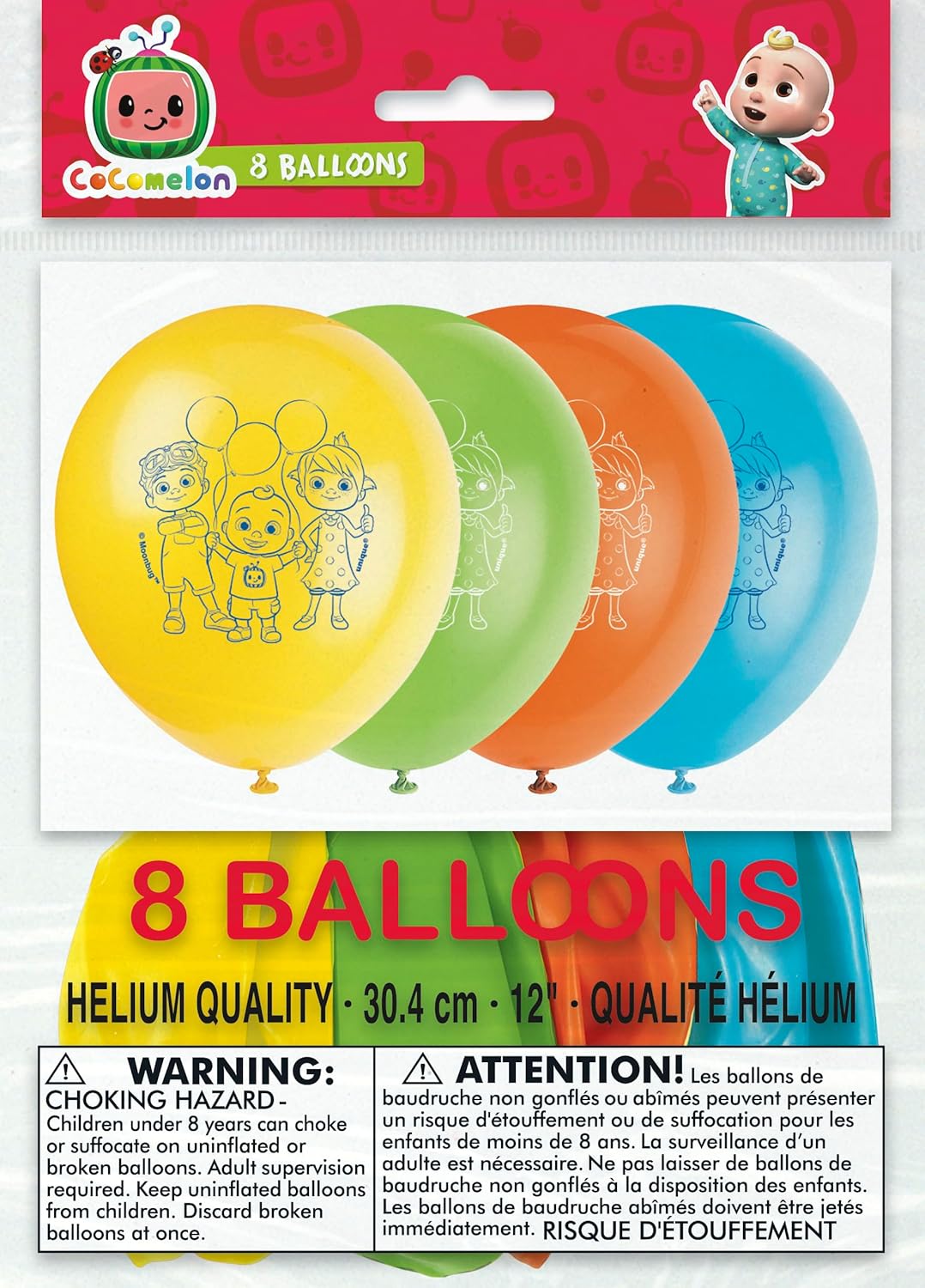 Cocomelon Balloons Birthday Decor Set Bundle