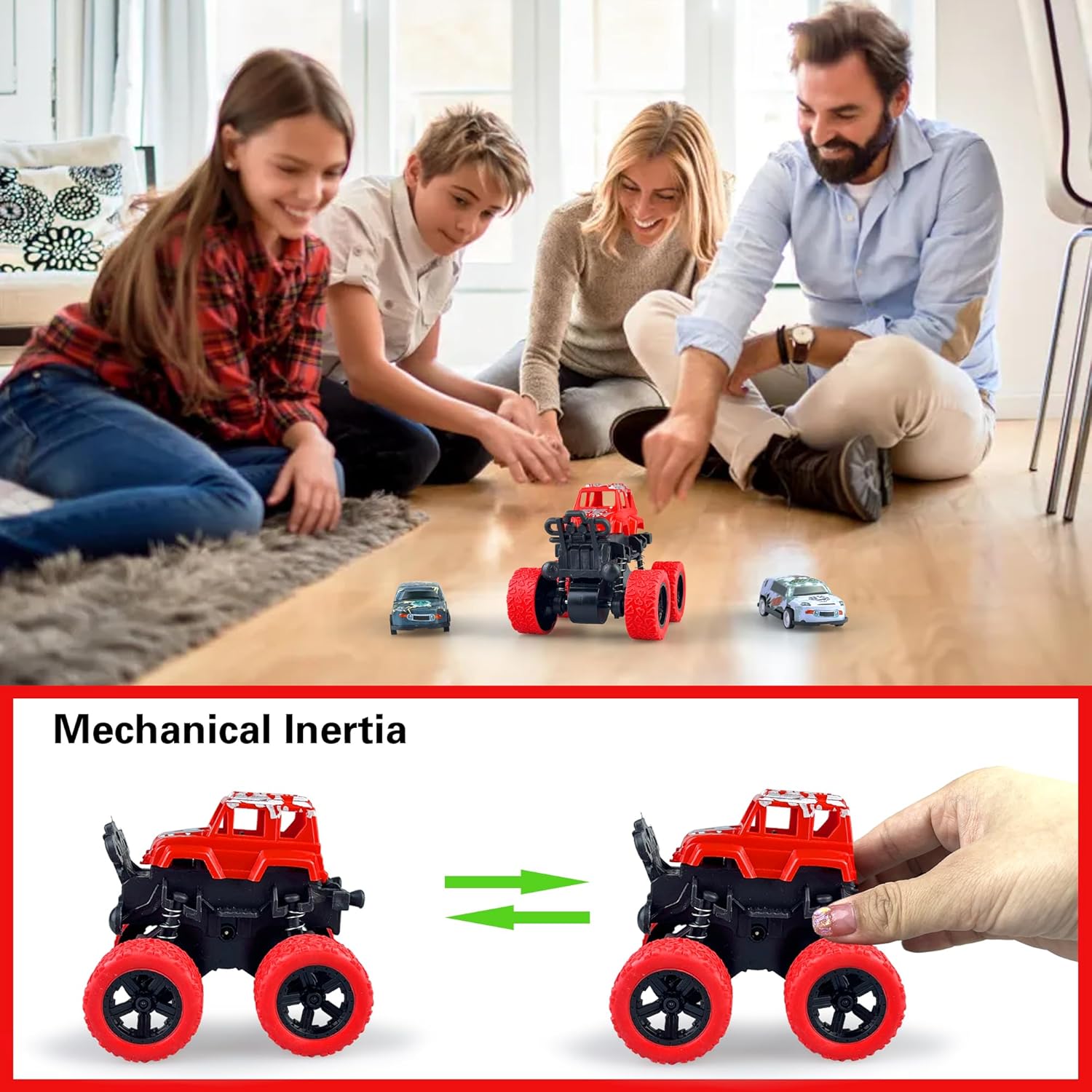 30PCS Truck Cake Toppers for Racing Car Party Decorations