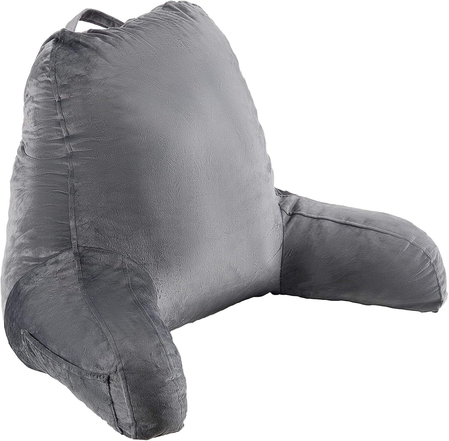 VEVOR Reading Pillow with 3 Pockets and Memory Foam