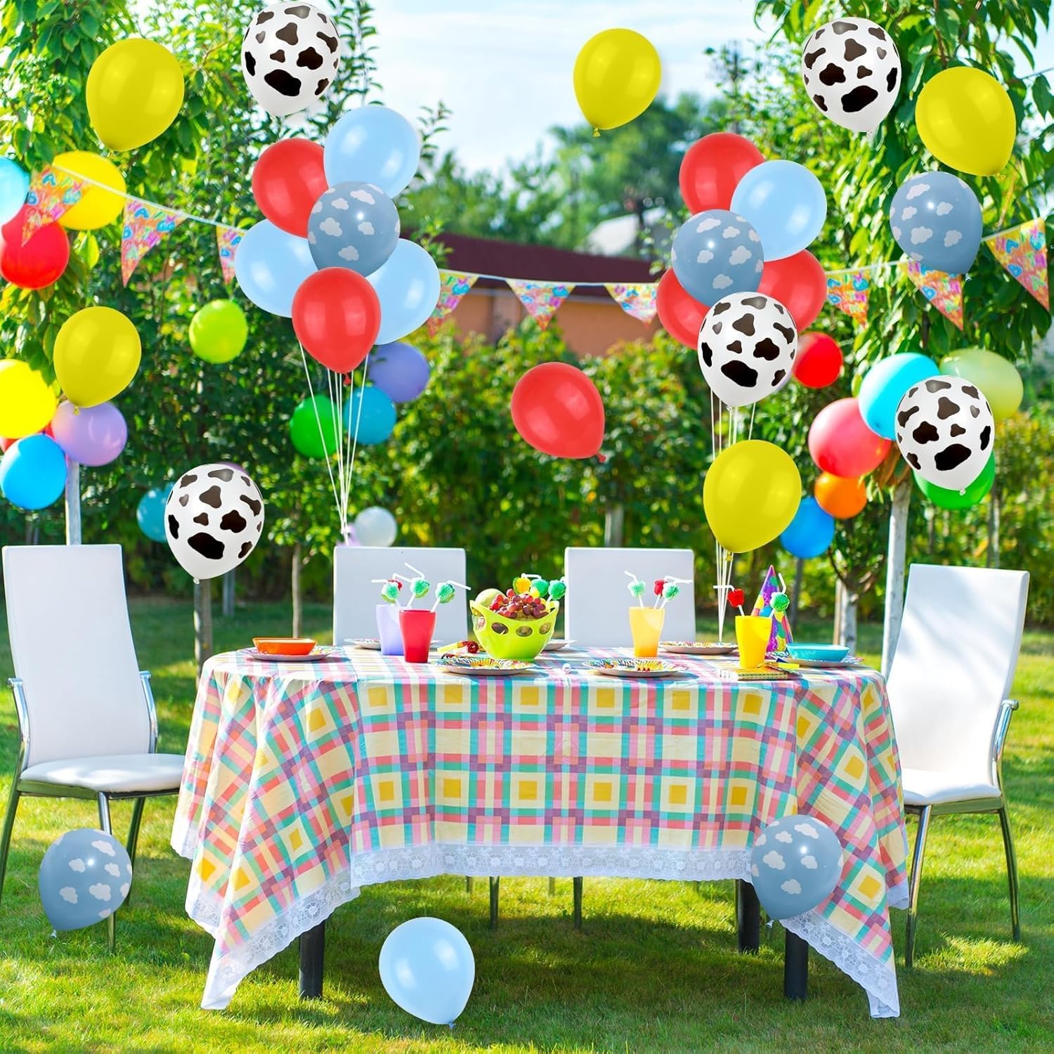Biapian 12 Inch Themed Balloons for Kids Parties