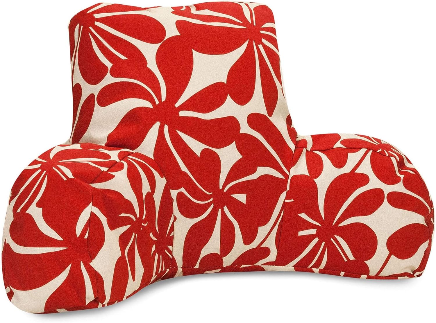 Majestic Home Goods Plantation Reading Pillow Red