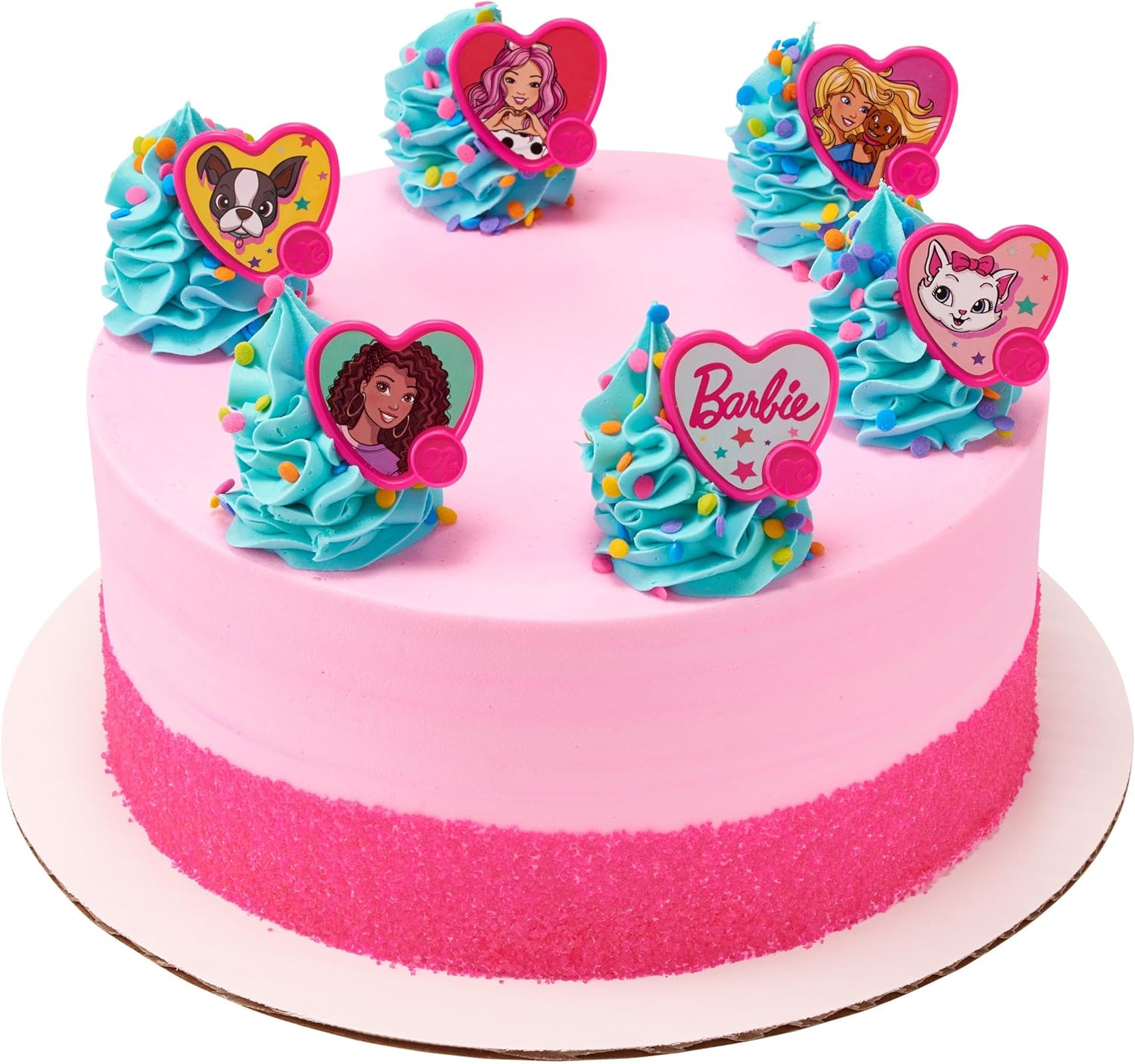 DecoPac Barbie Be The Future Cupcake Toppers - 24 Pack