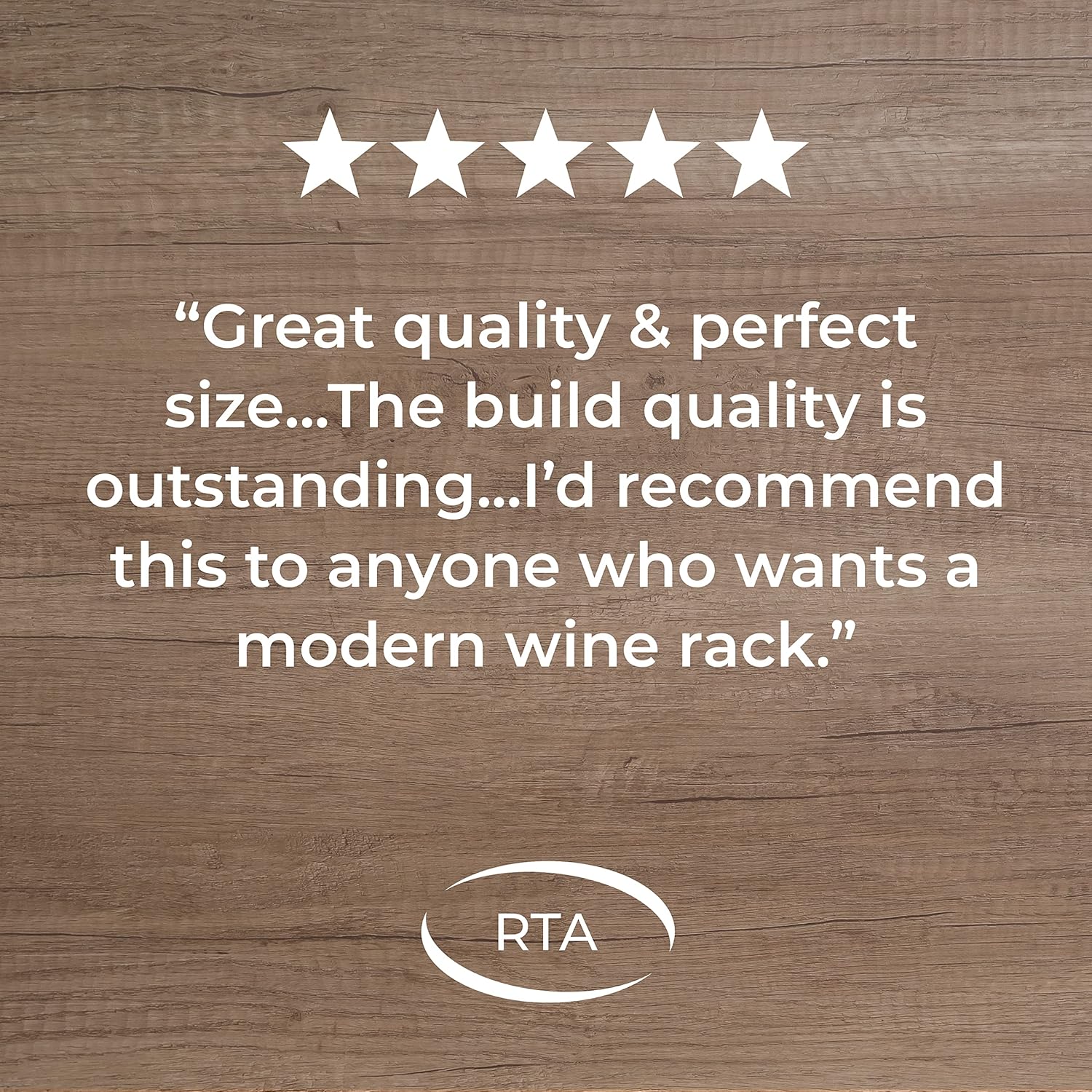 RTA Freestanding Wine Rack 16 Bottles Black Ash Pine