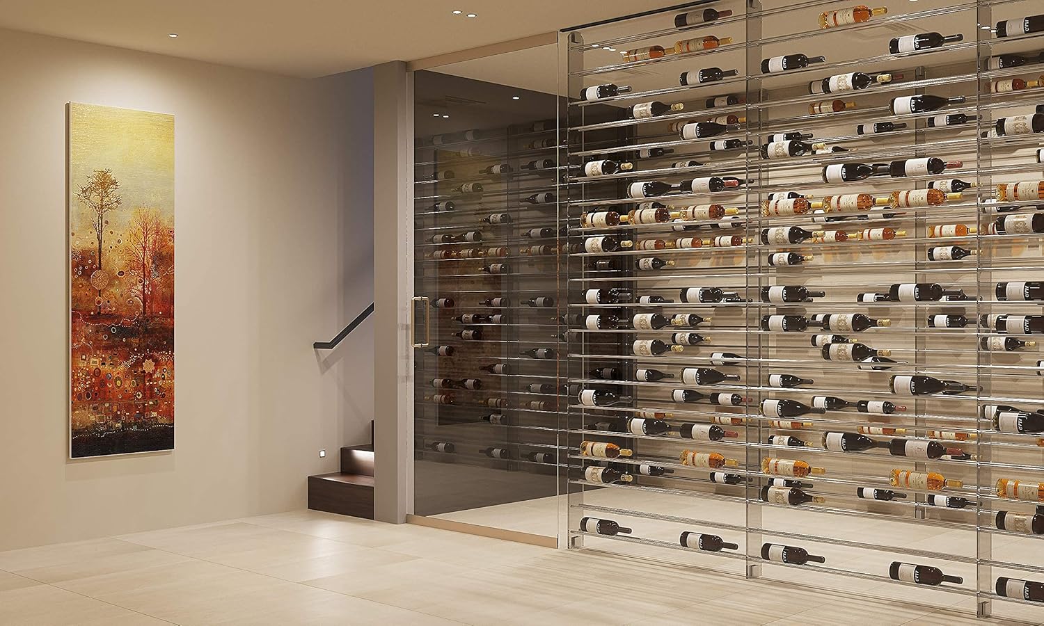 VintageView Evolution Wine Tower Freestanding Rack