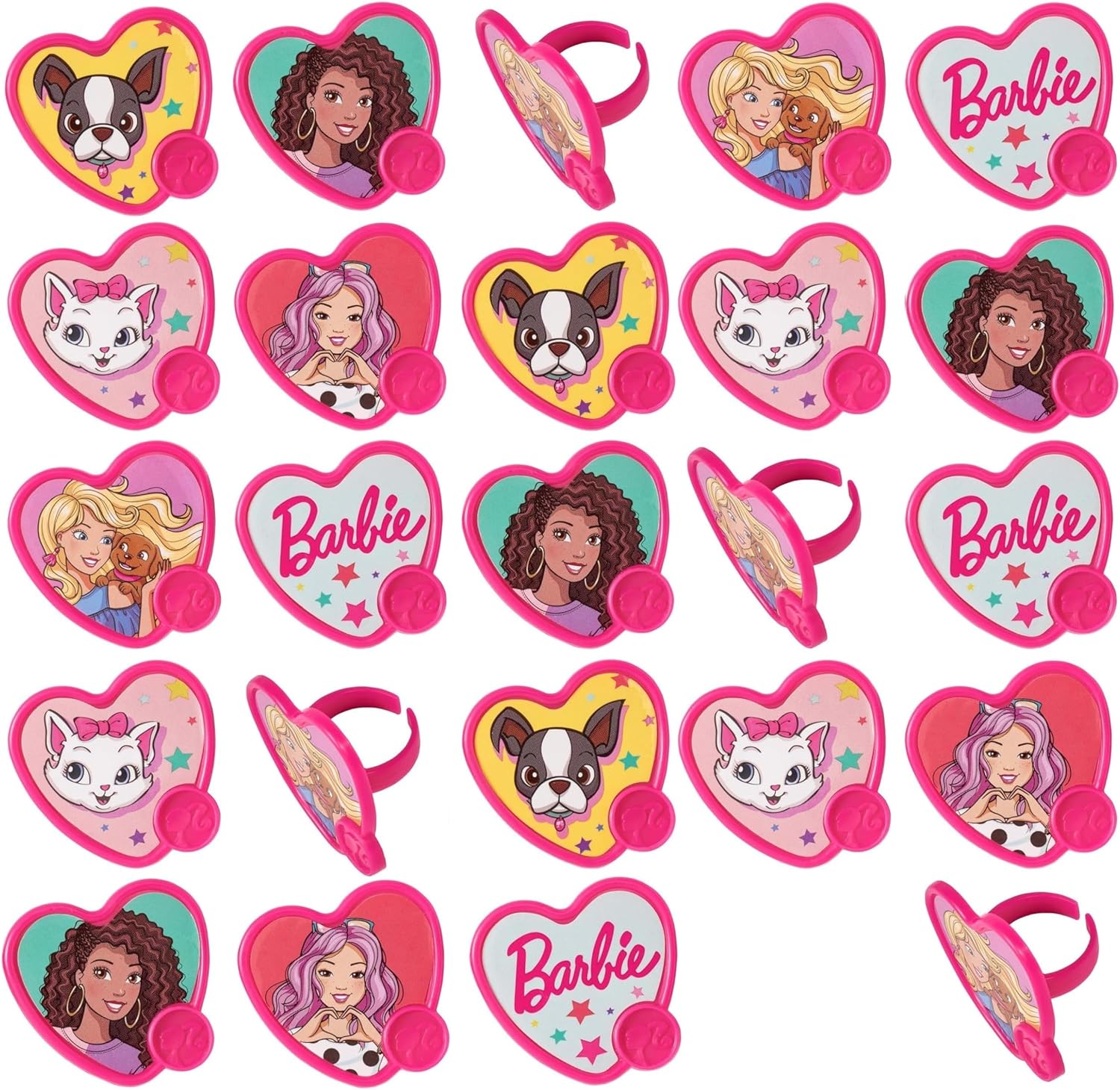 DecoPac Barbie Be The Future Cupcake Toppers - 24 Pack