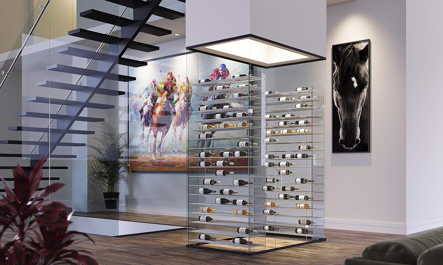 VintageView Evolution Wine Tower Freestanding Rack Kit